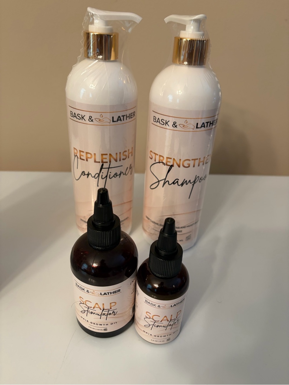 Bask and Lather Hair care